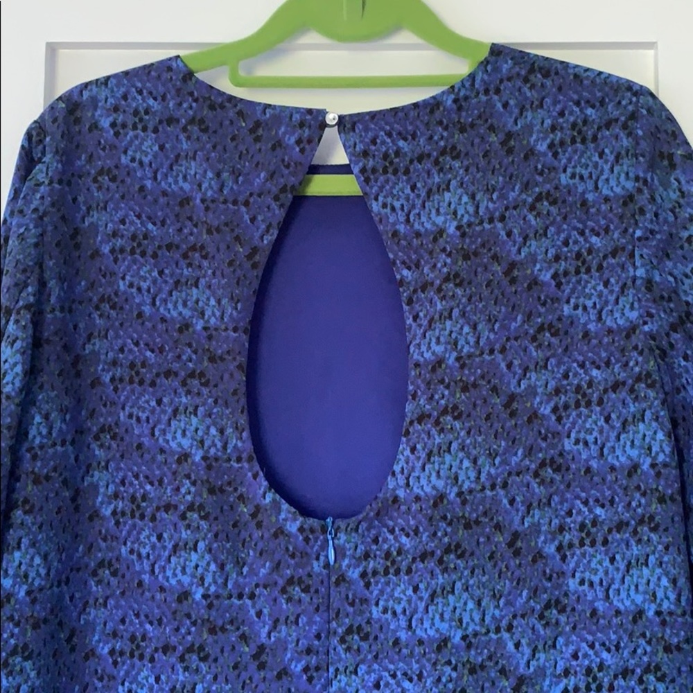 Snake Print Shift Dress